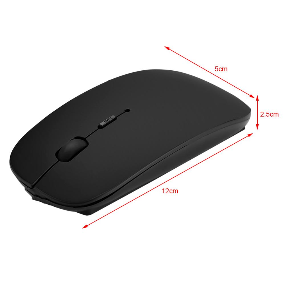 M105 Chuột Không Dây Bluetooth Di Động Có Thể Sạc Di Động Quang KOK 2.4GHZ Với Đầu Thu USB Dành Cho Máy Tính Laptop Souris Sans Fil