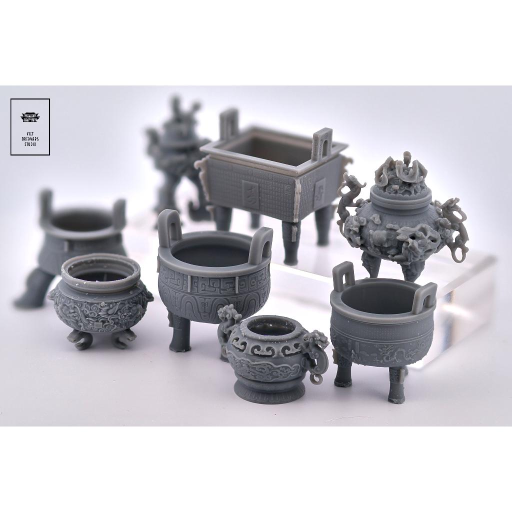 Mô Hình Lư Hương MINI - bán cạn - bể cá - hòn non bộ - terrarium - tinh xảo - chất lượng cao