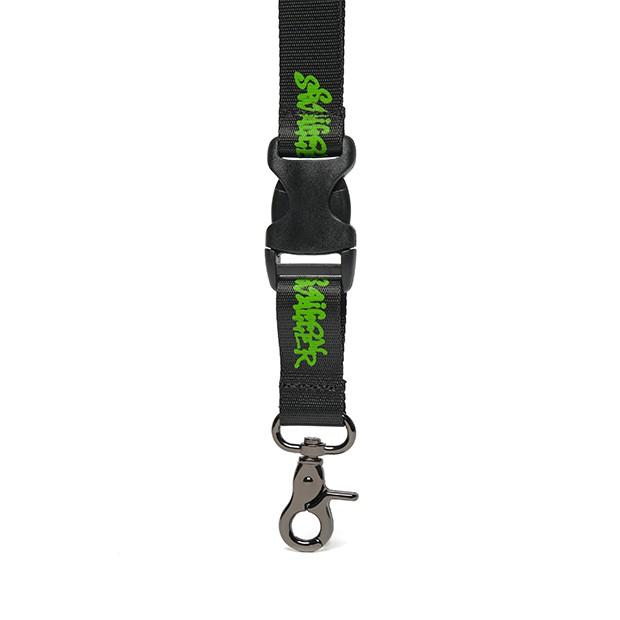 Dây Đeo Thời Trang Đa Năng SAIGON SWAGGER SGS Black/Neon Green Lanyard