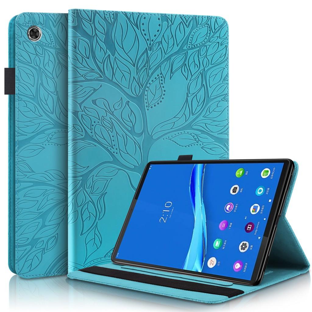 Bao da máy tính bảng dạng ví có giá đỡ cao cấp cho Lenovo Tab M10 Plus 10.3"