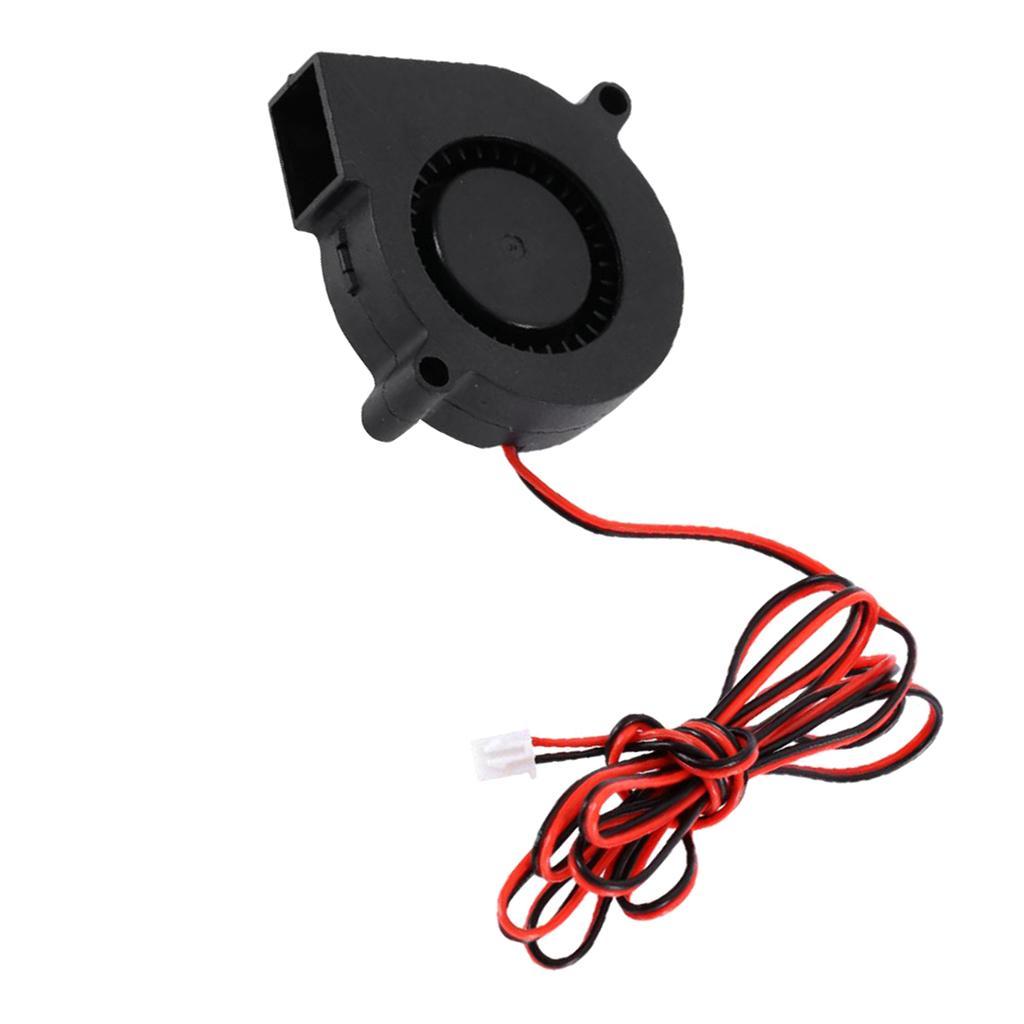 Mini DC12V 50mm Blower Radial Cooling Fan Hotend Extruder For 3D Printer