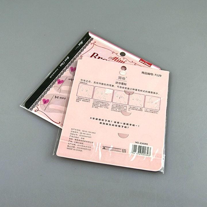 Khuôn kẻ lông mày Brow Class Bộ 3 miếng hỗ trợ kẻ mi