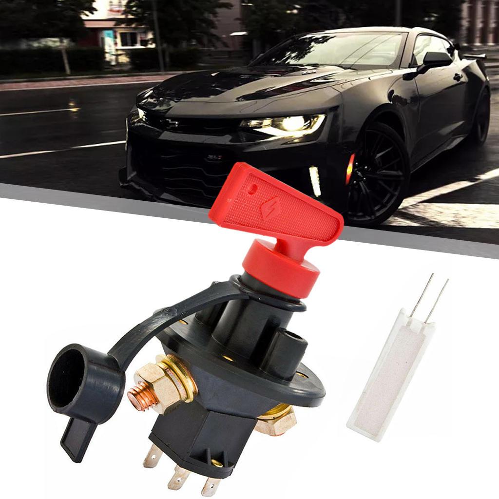 Battery Terminals Interior Parts Good Contact Cut Out/Off Kill Switch Ampper Battery Disconnect Fit for Car