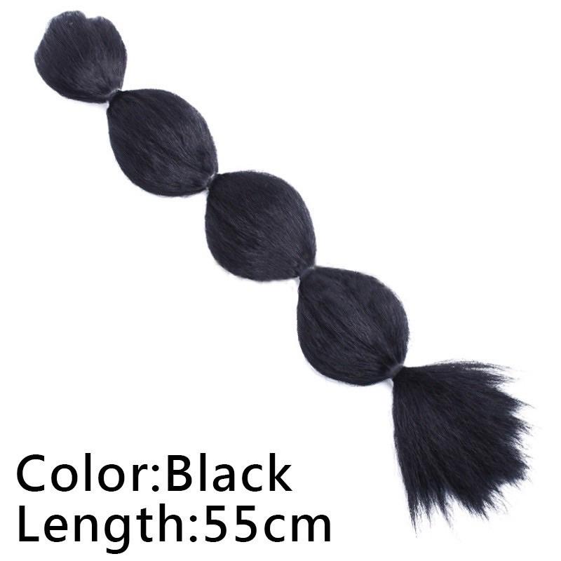 Tóc giả búi rút hồ lô cute coplay-