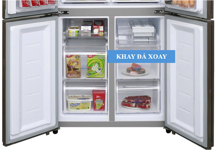 KHAY LÀM ĐÁ XOAY TỦ LẠNH AQUA SIDE BY SIDE – HÀNG CHÍNH HÃNG