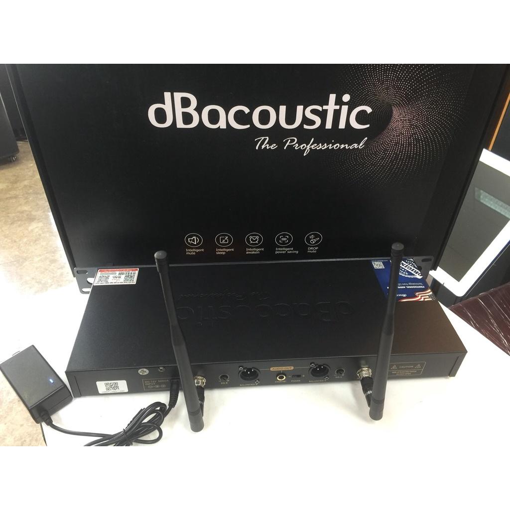 Micro không dây dbacoustic DB550 Plus cao cấp, chất âm sáng karaoke gia đình, sân khấu, hội trường, hàng chính hãng