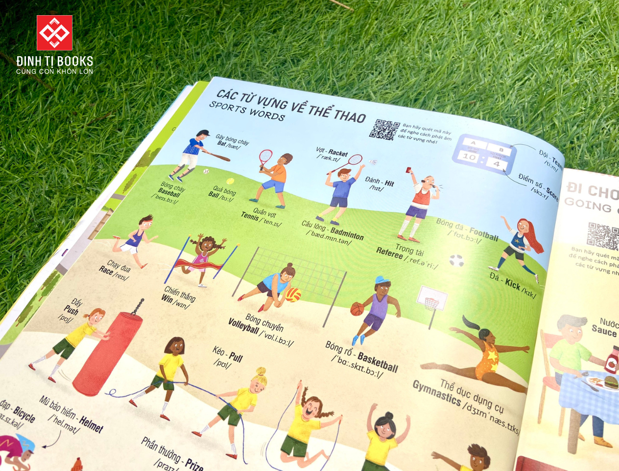 1000 từ vựng tiếng Anh thiết yếu cho trẻ em với kho từ vựng phong phú, đa dạng chủ đề - Đinh Tị Books