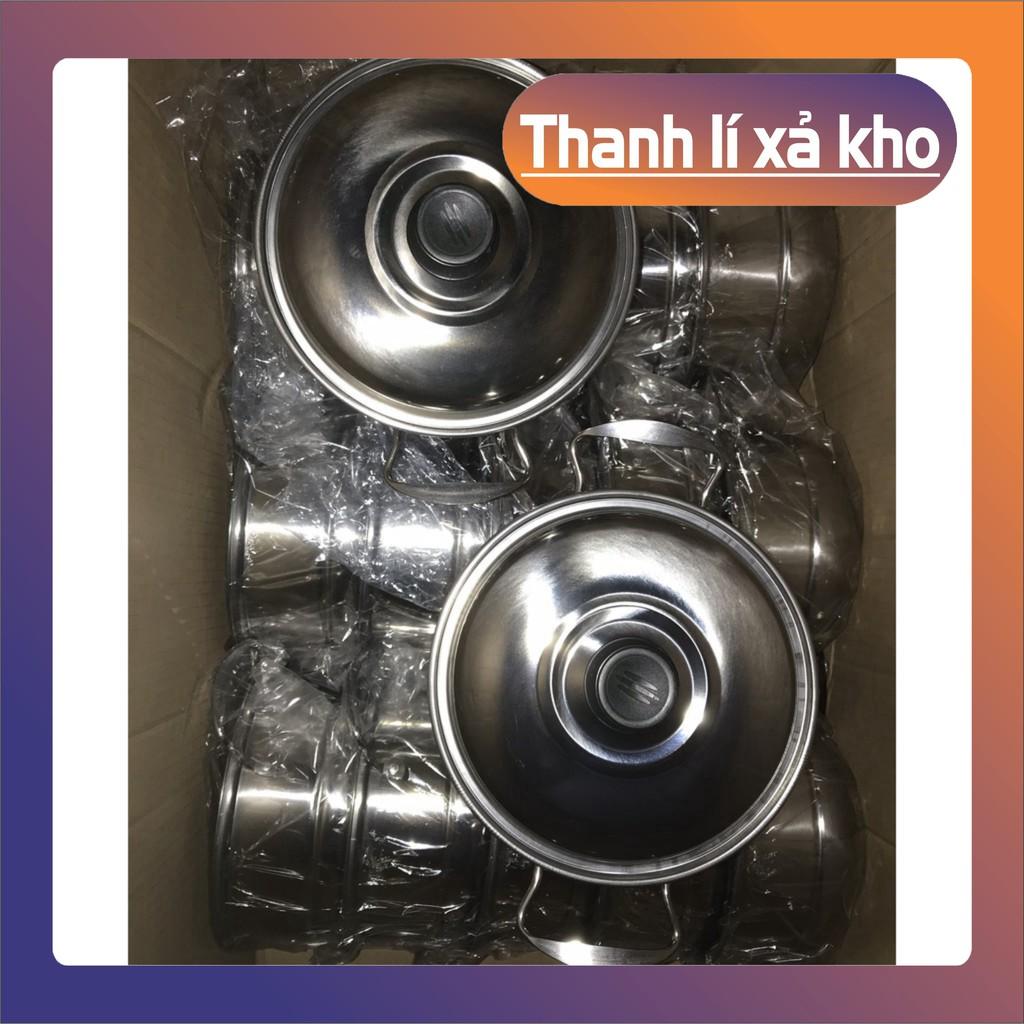 Bộ Nồi Hấp Bộ nồi hấp 2 tâng - Nồi hấp Inox 304 Cao Cấp