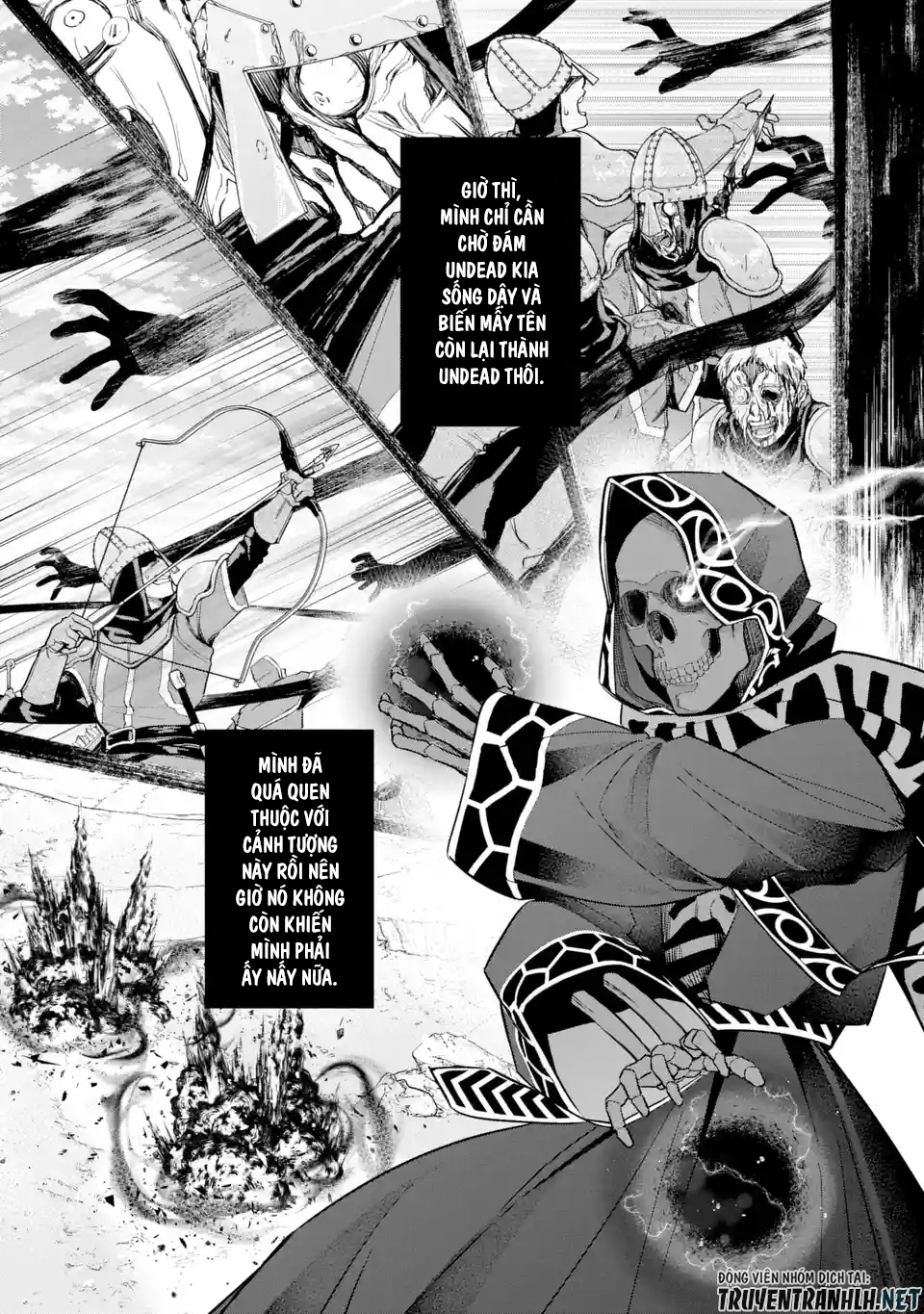 tôi, hiền nhân bị xử tử hình, đã được tái sinh lại thành một lich, và chiến tranh xâm lược bắt đầu chapter 5 13
