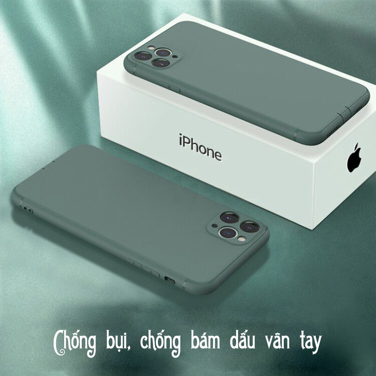 Ốp lưng dẻo chống bụi dành cho iPhone 6 / 6s / 6 Plus / 6s Plus / 7 / 7 Plus / 8 / 8 Plus / X / XR / XS MAX / 11 / 11 Pro / 11 Pro Max / SE 2020 - Hàng chính hãng