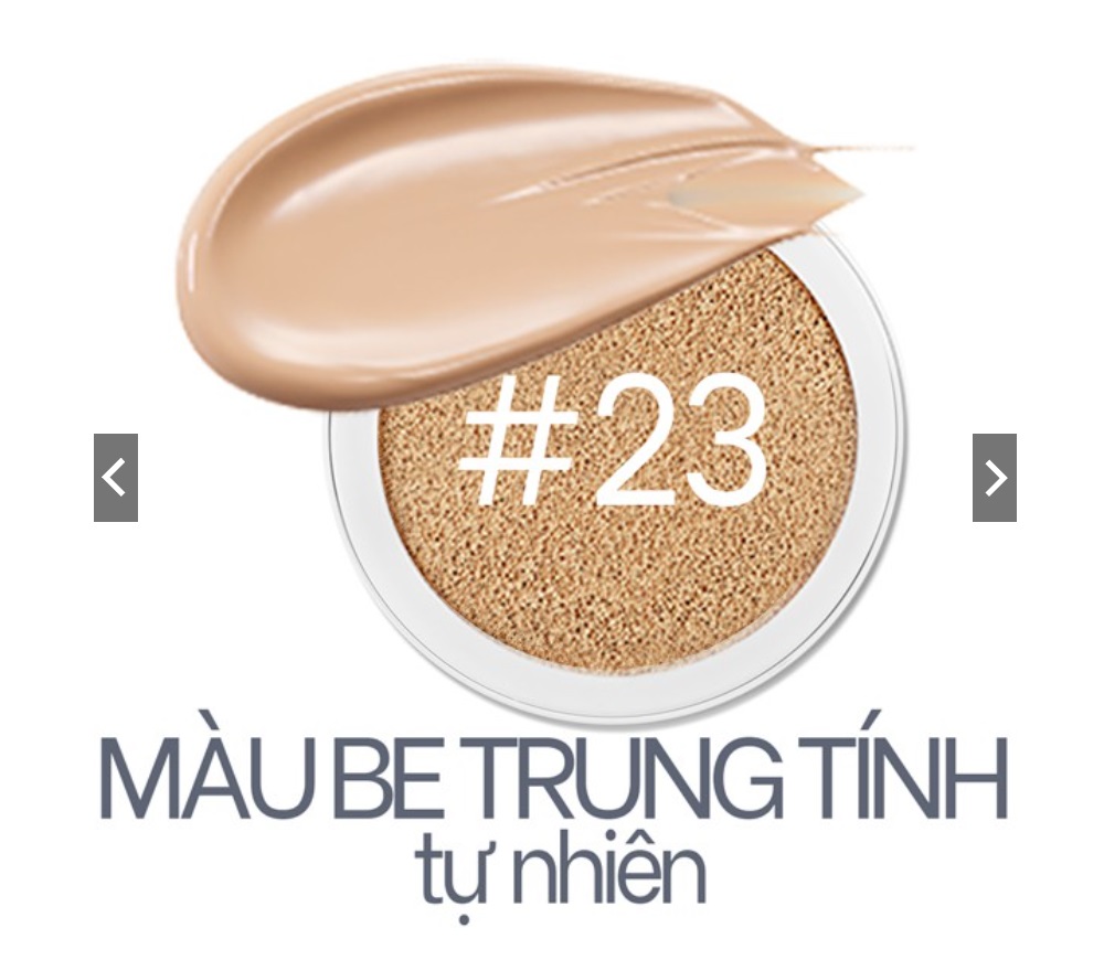 PHẤN NƯỚC KLAVUU BLUE PEARLSATION HIGH COVERAGE MARINE COLLAGEN AQUA CUSHION SPF50 PA+++