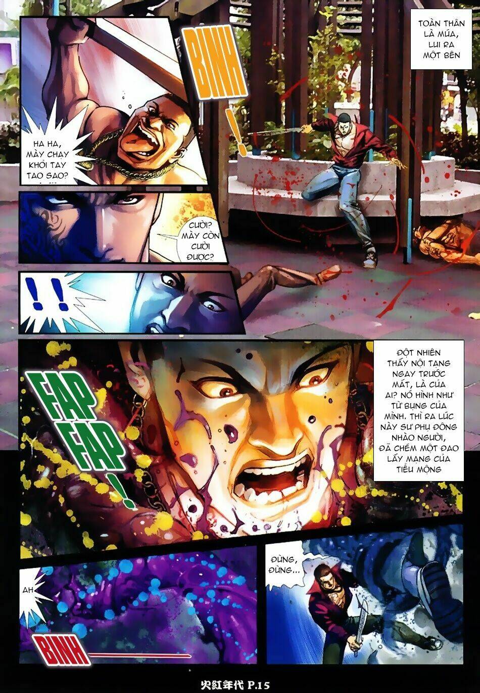 hỏa hồng niên đại hắc cốt đường chapter 18 12