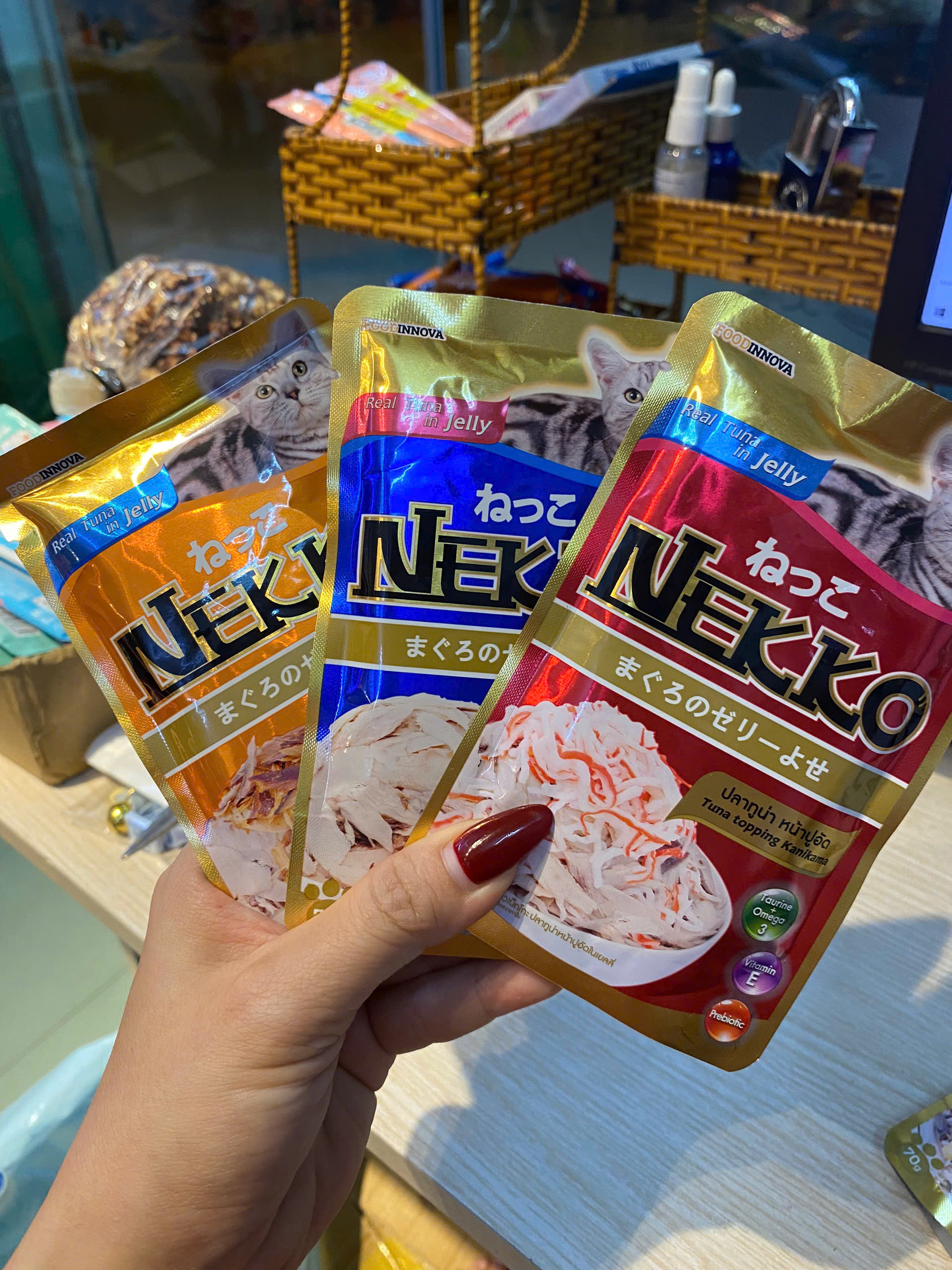 PATE NEKKO CHO MÈO THƠM NGON TÚI 70G