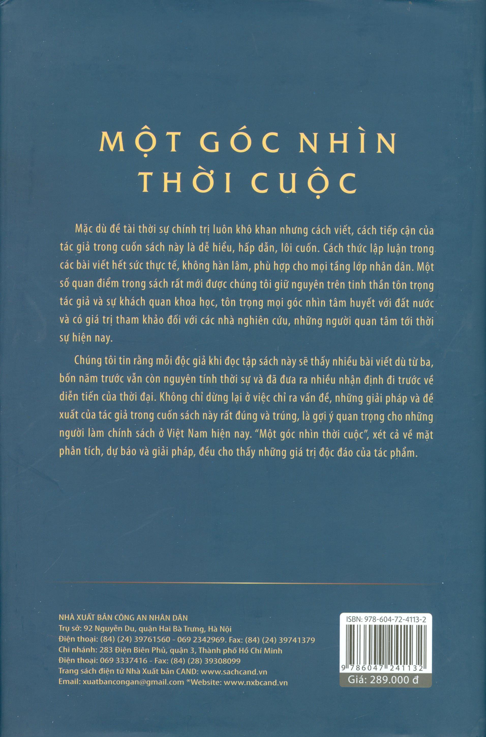 Một Góc Nhìn Thời Cuộc