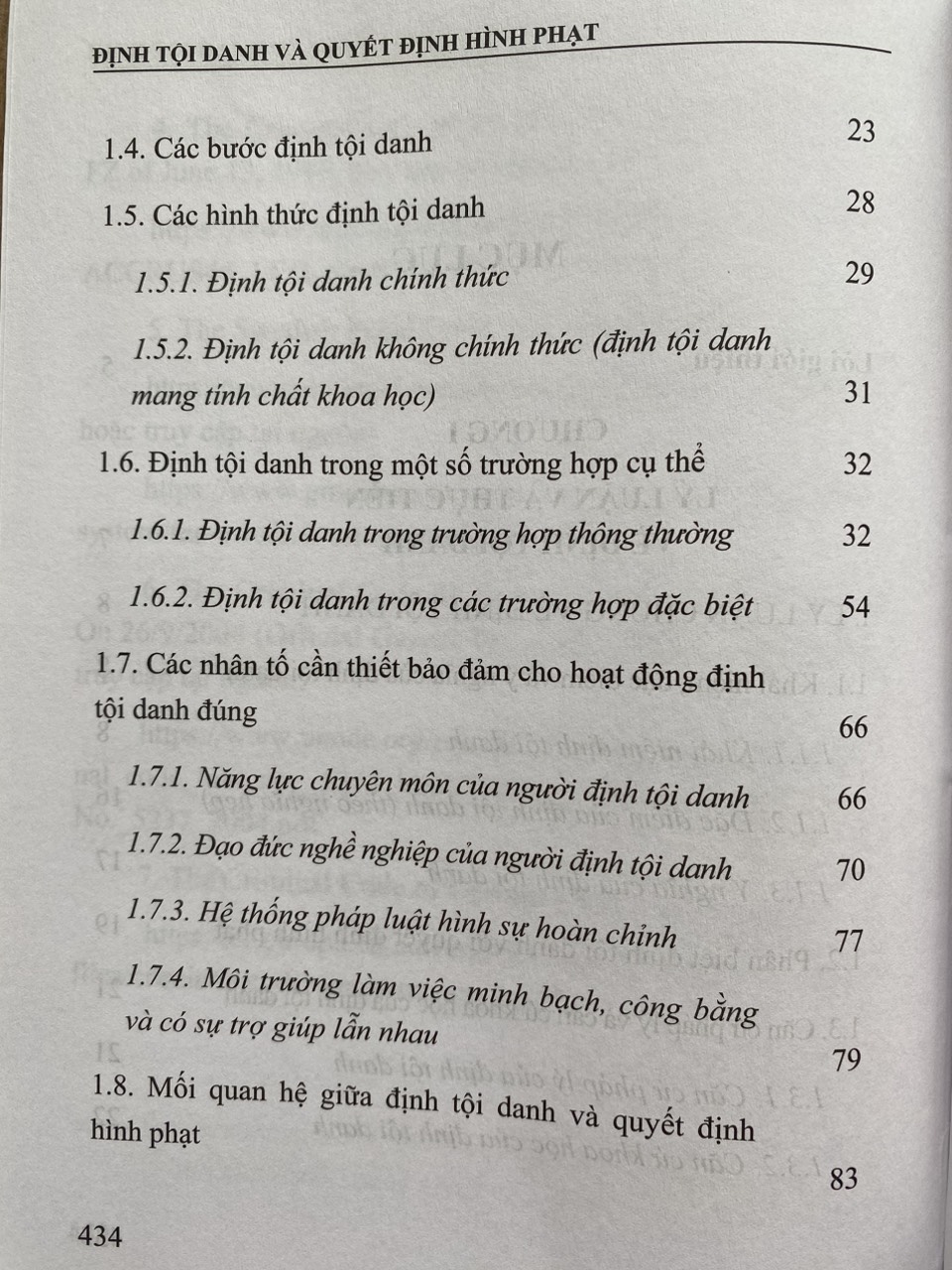 Định Tội Danh và Quyết Định Hình Phạt