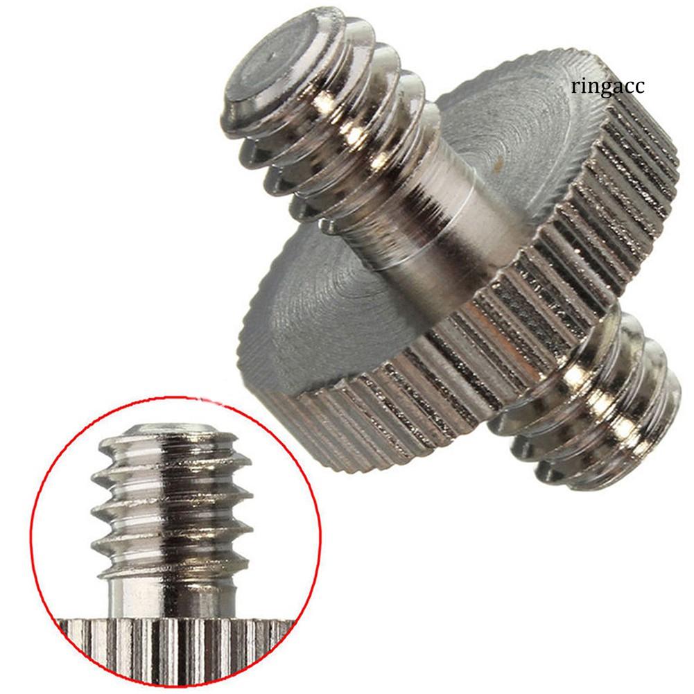 Ốc Chuyển Đổi 1 / 4 Male Sang 1 / 4 Male Cho Chân Máy Ảnh Giá Đỡ