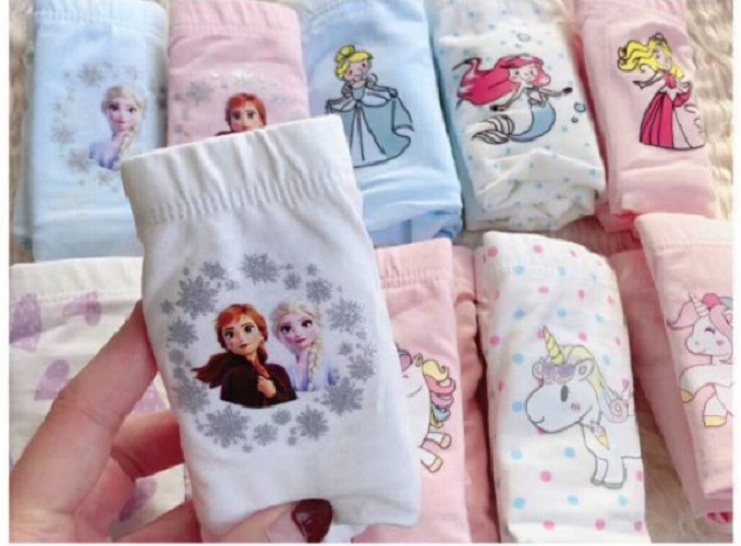 Quần chip đùi teengo cho bé gái - set 3c
