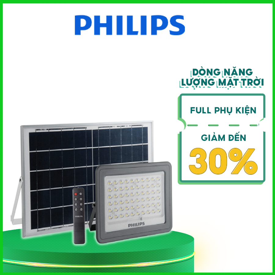 Đèn pha Philips Deco Solar Flood light BVC050 LED6/ LED9/ LED15