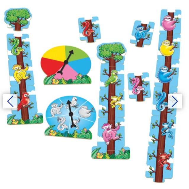 Trò chơi trí tuệ Rainforest Match - Orchard Toys giúp trẻ nhận biết màu sắc và khả năng ghi nhớ