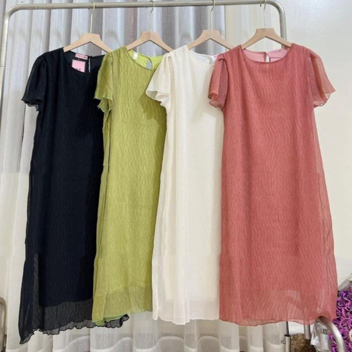 Váy bầu xuông thời trang thiết kế công sở xinh xắn M558 mặc đi chơi đi làm Mom and Baby