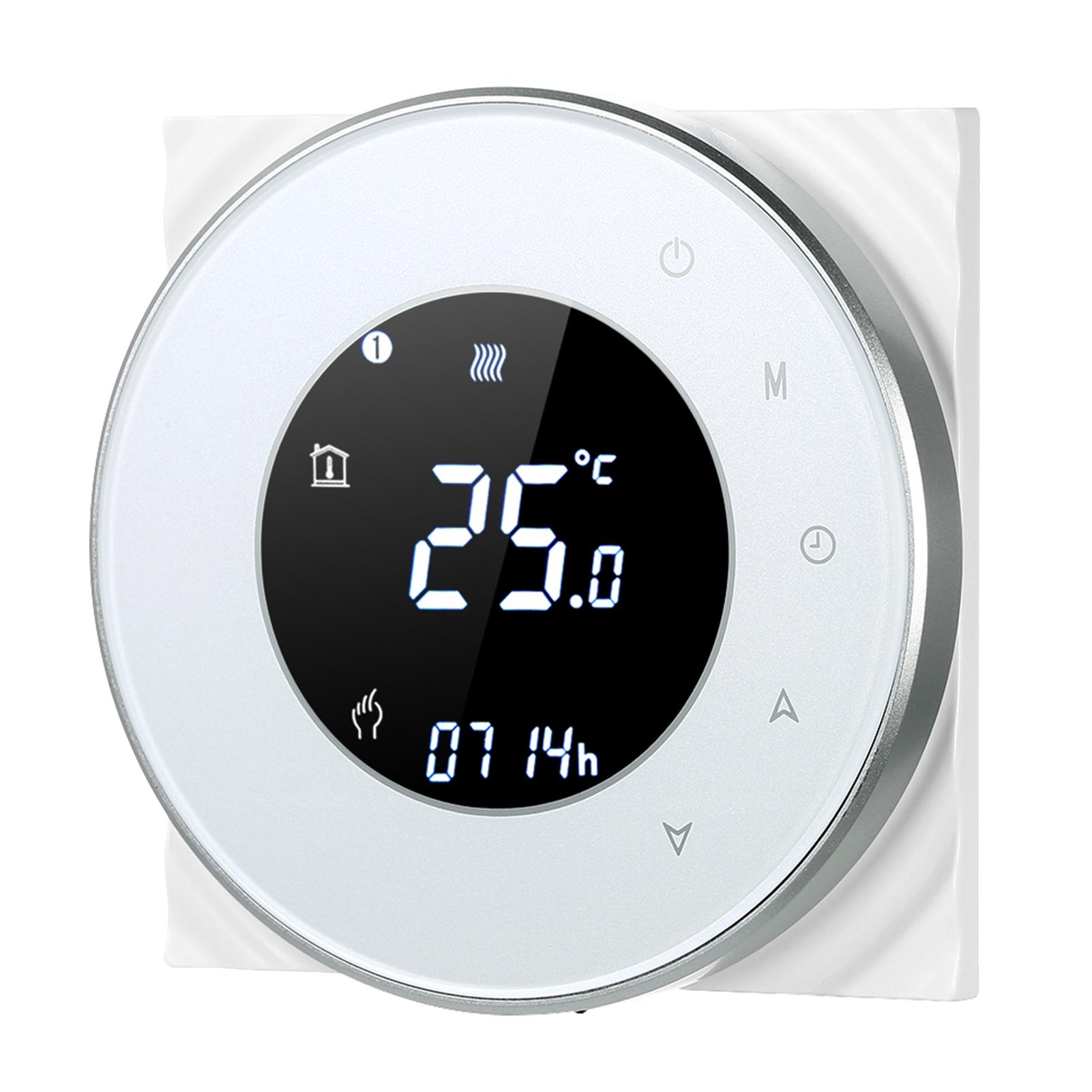 95-240V Wi-Fi Smart Thermostat Programmable Electric Heating Thermostat Temperature Controller Voice APP Control