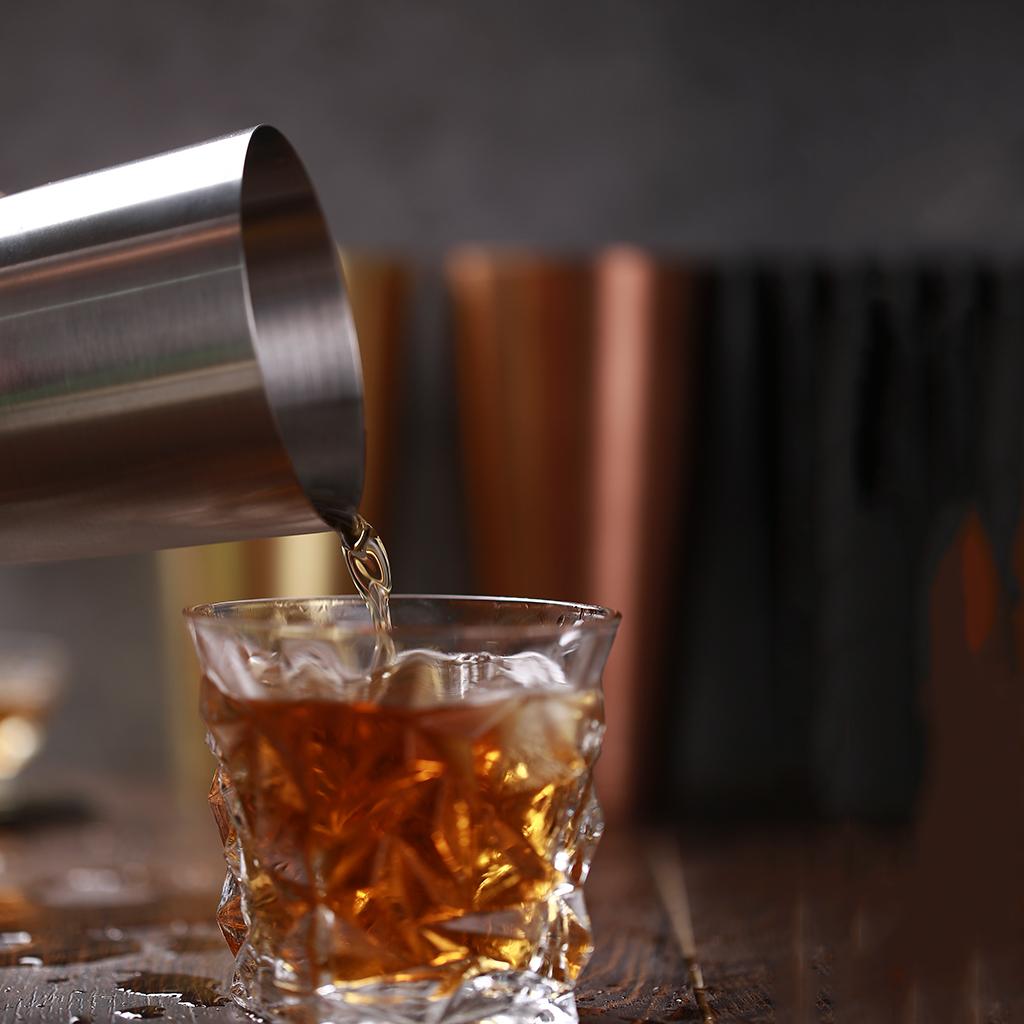Martini Bar Cocktail Shakers Thép Không Gỉ Boston Trộn Tin