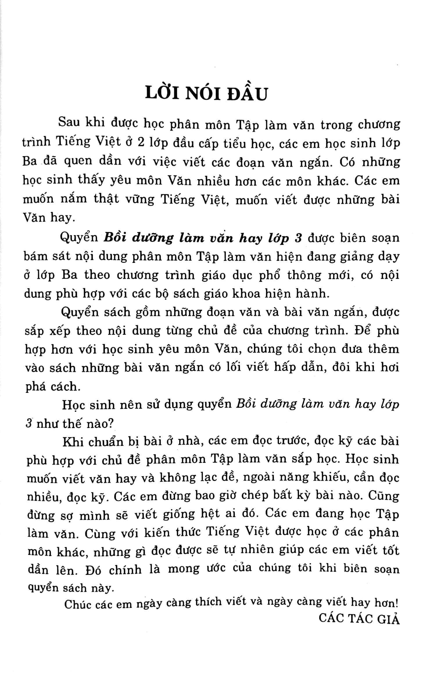 Bồi Dưỡng Làm Văn Hay 3