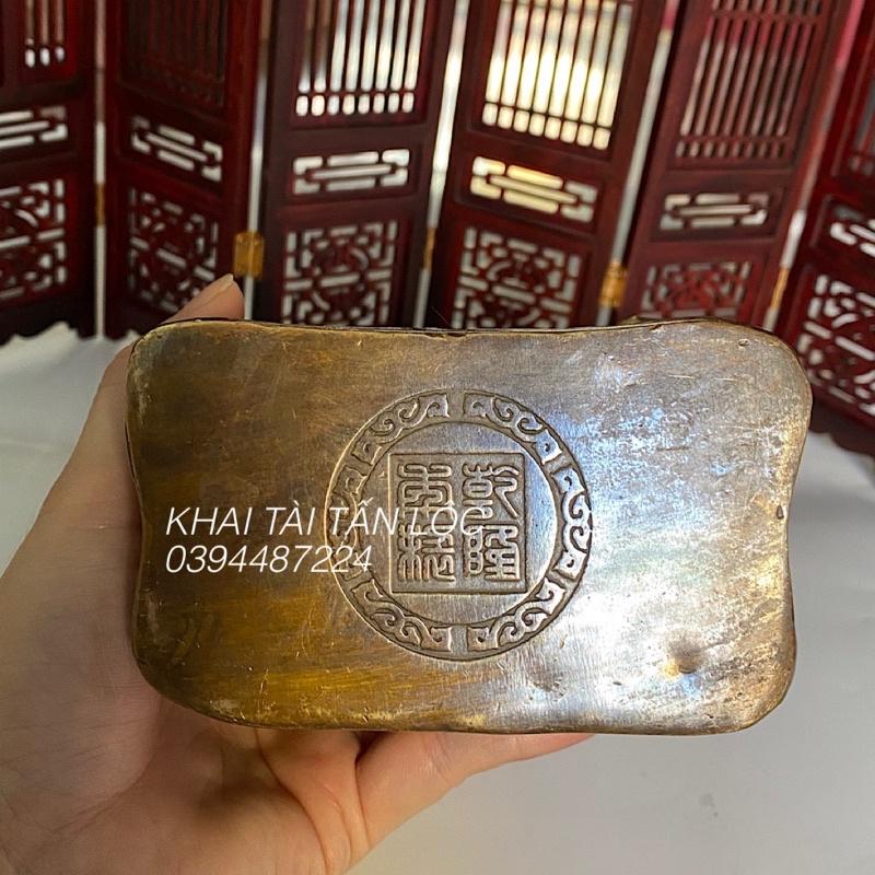 Tượng ngũ lộ thần tài - 5 ông thần tài bằng đồng cao 17cm