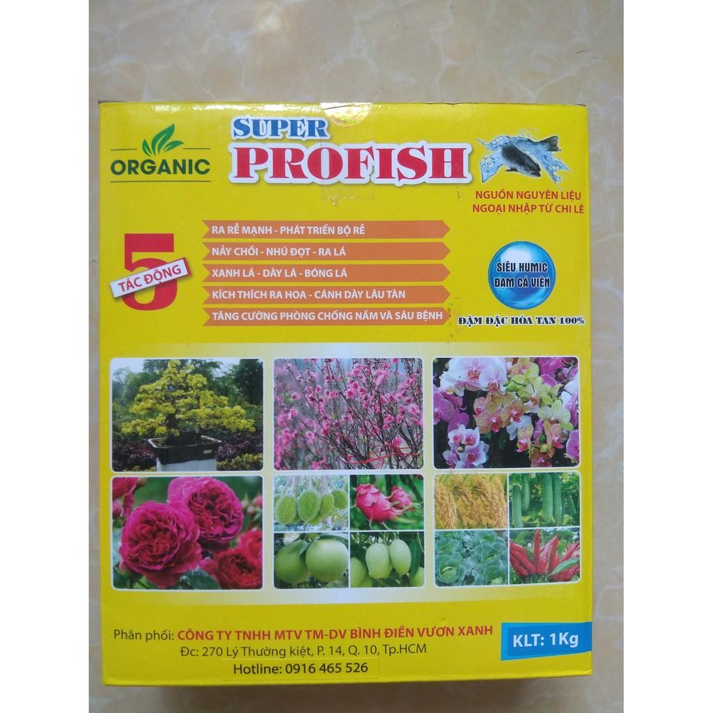 Phân bón hữu cơ Super PROFISH - Hộp 1 kg