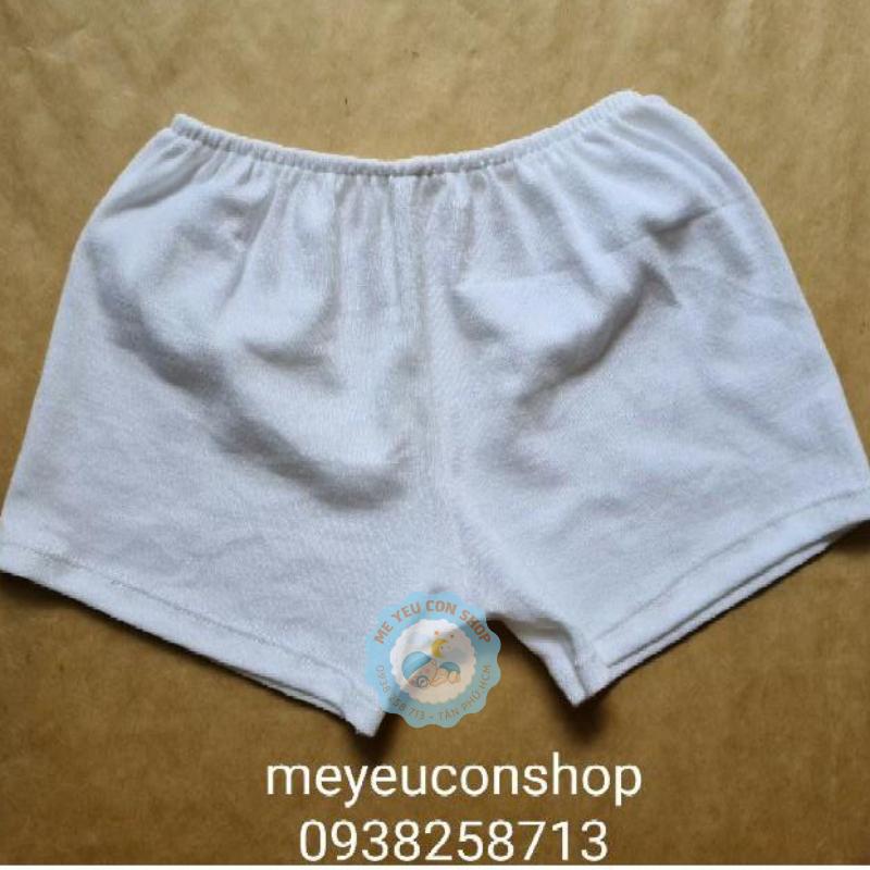SET 5 QUẦN NGẮN TRẮNG HOTGA