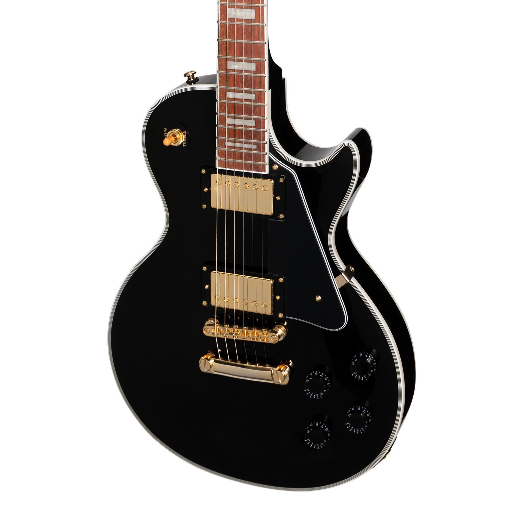 Đàn Guitar Điện Tokai - Tokai 'Traditional Series' ALC-62 LP-Custom Style Electric Guitar (Black) - Hàng chính hãng