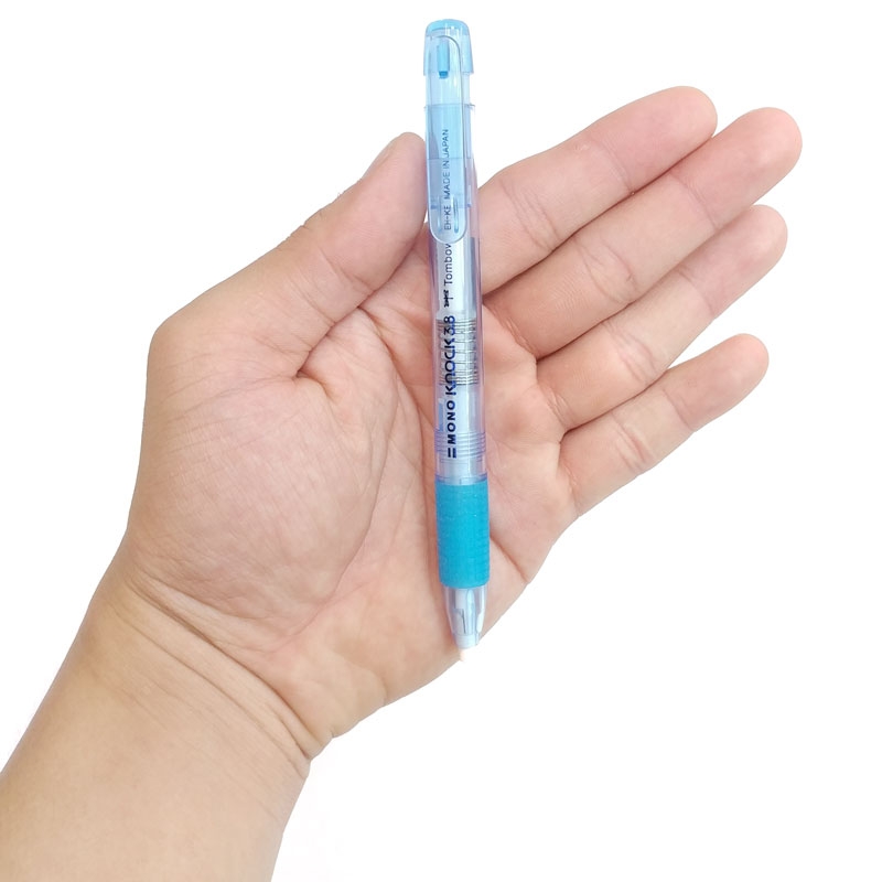 Bút Gôm Bấm 3.8mm Tombow EH-KE 40 - Xanh Dương Nhạt