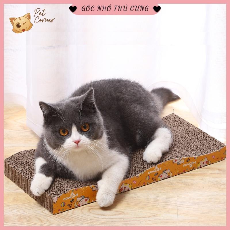 Bàn cào móng cho mèo tặng kèm cỏ bạc hà Catnip