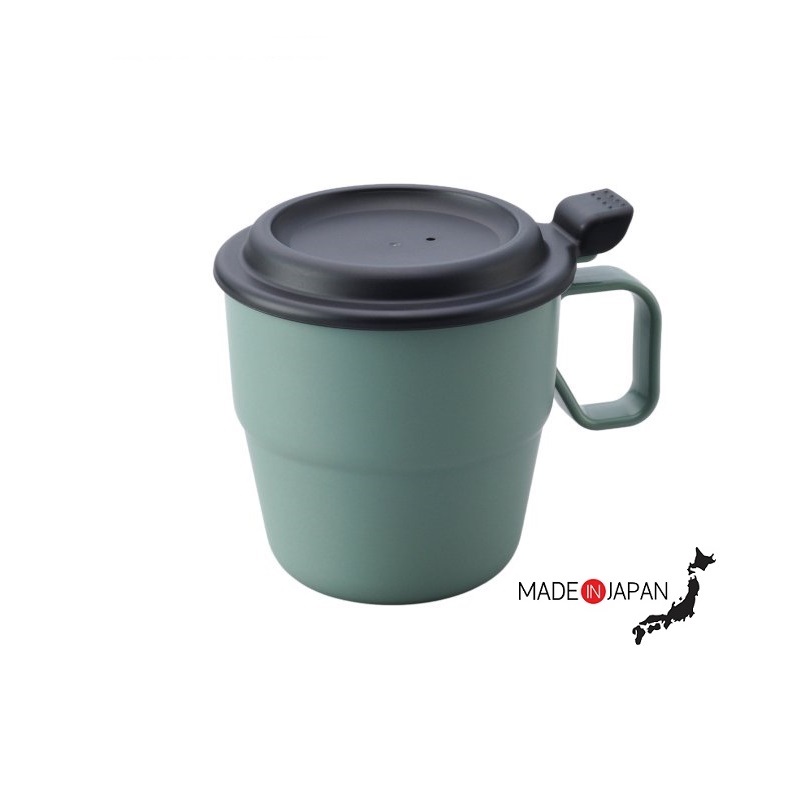 Combo bình nước YAMADA + Cốc uống nước có nắp 360ml - nội địa Nhật Bản
