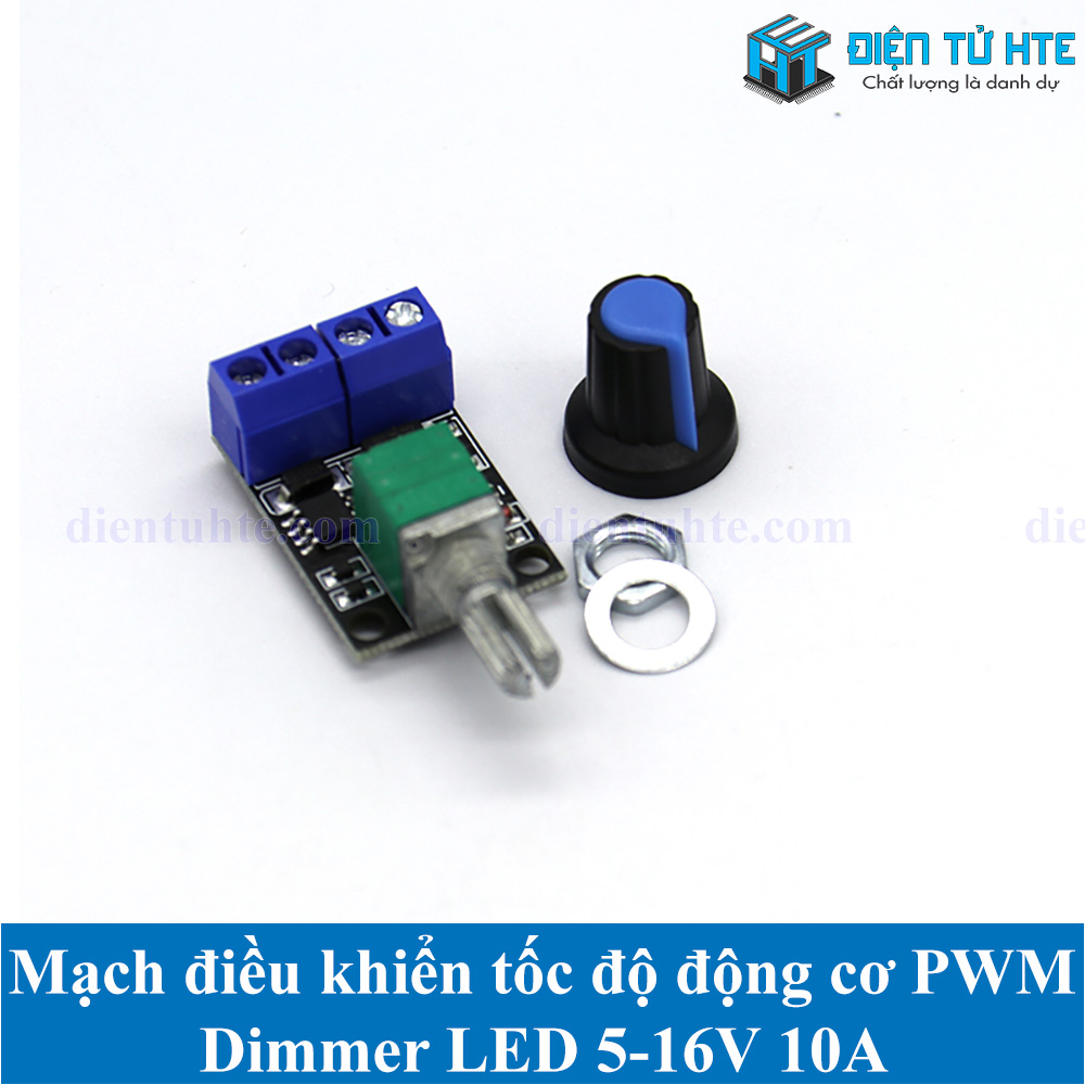 Mạch điều khiển tốc độ động cơ PWM - dimmer LED DC 5-16V 10A