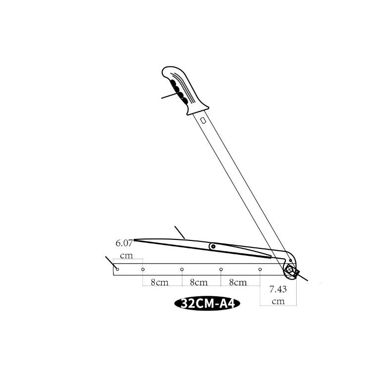 BÀN CẮT GIẤY KHỔ A4 829 và DAO THAY THẾ