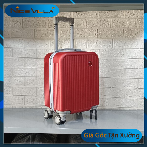 Vali Nhựa Pc Abs 16 Inch Gọn Nhẹ - Đỏ