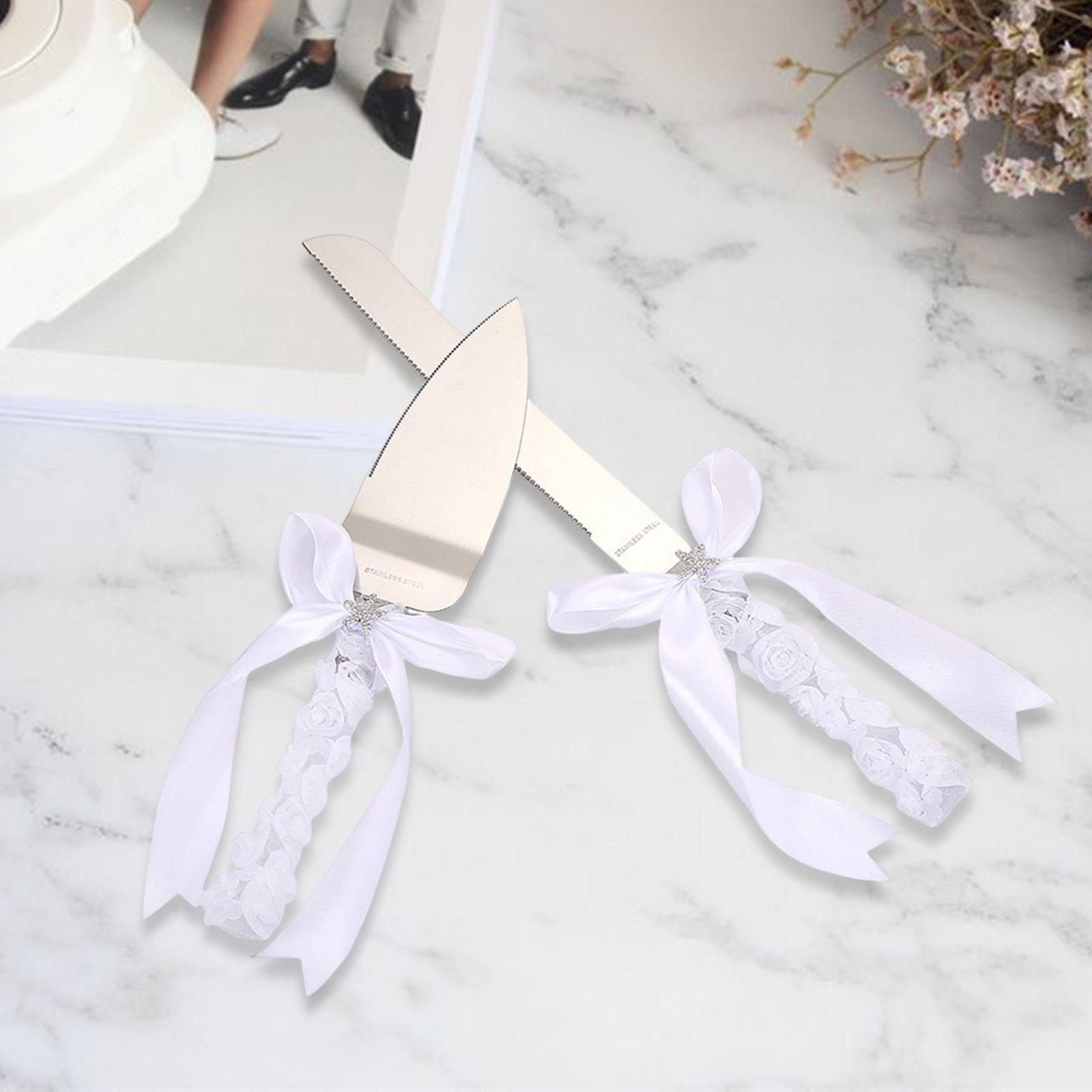 Wedding Cake Server Set Cake Cutting Set Baking Tool for Dessert Baking
