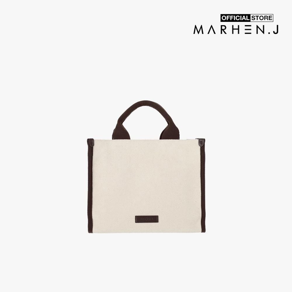 Marhen.J - Túi đeo vai nữ phom chữ nhật Rio MJ22CRIOMN-BR