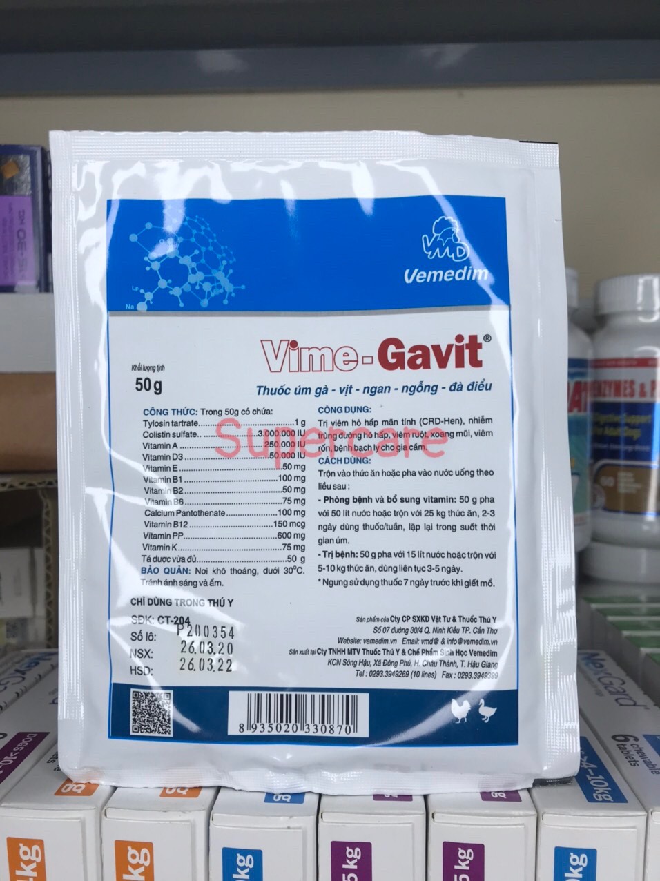 Vime Gavit 50gr - Úm Gà Con, Vịt Con
