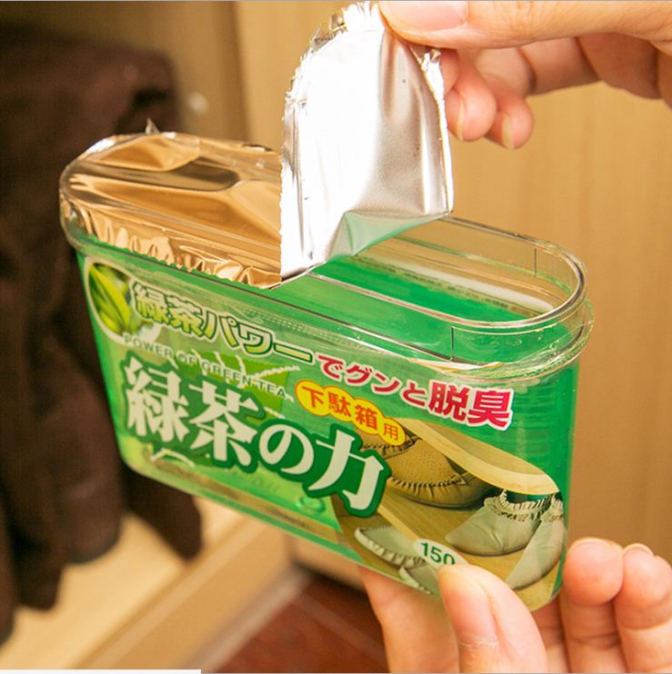 Khử mùi tủ giày hương trà xanh nội địa Nhật Bản