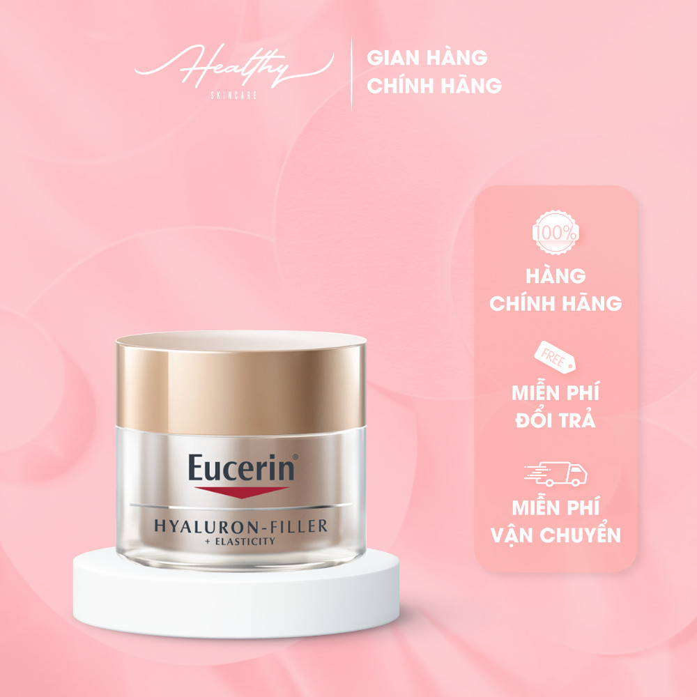 Kem chống lão hóa đêm Eucerin Hyaluron Filler + Elasticity Night (50ml)