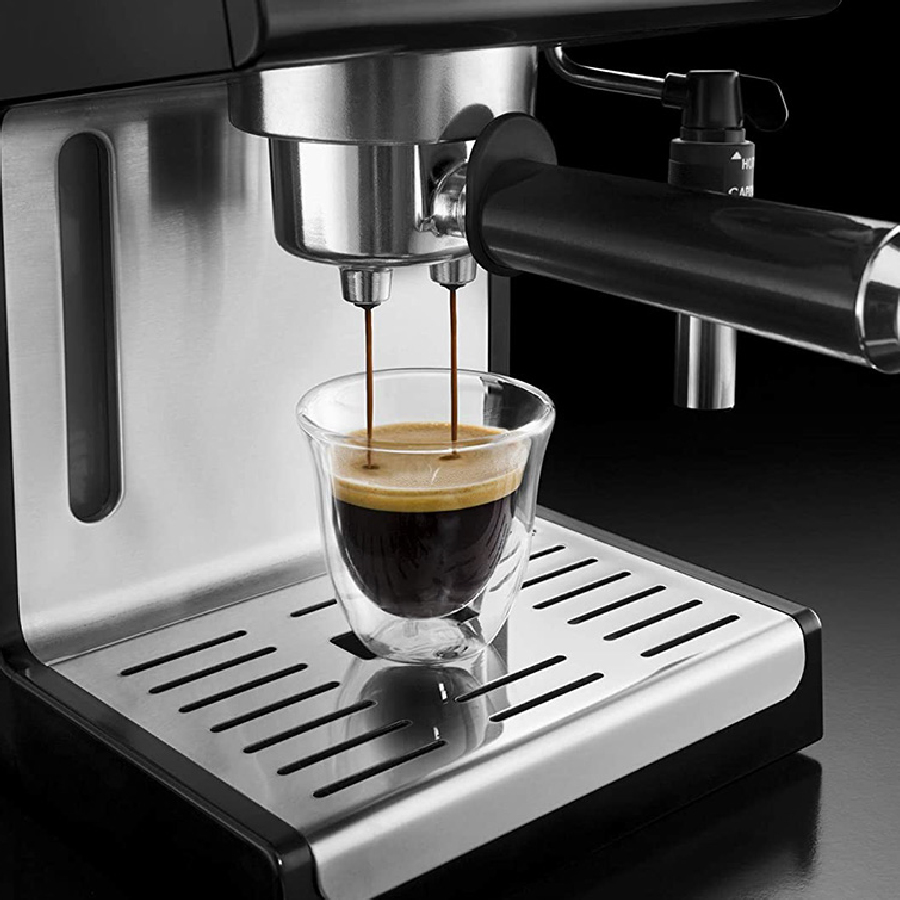 Máy pha cà phê Delonghi tự động cafe espresso tạo bọt capuchino ECP35.31 1100W - Hàng nhập khẩu