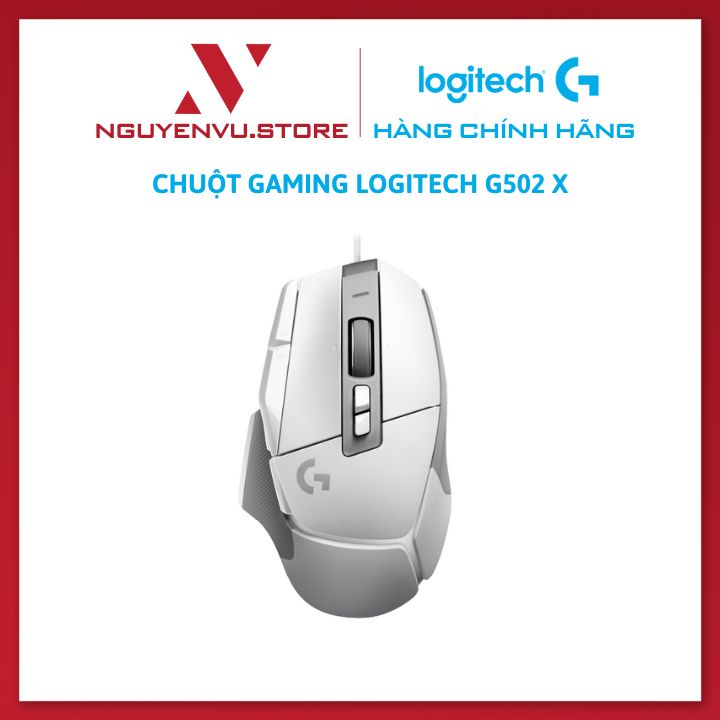 Chuột game có dây Logitech G502 X  – Hàng Chính Hãng