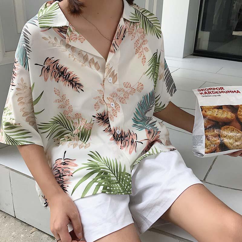 Áo sơ mi nữ in họa tiết phong cách Boho