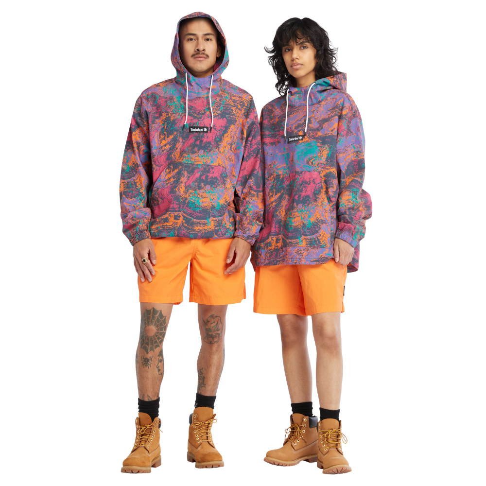 [Original] Timberland Áo Khoác Unisex Printed LW Ripstop Anorak Summer Rock Print TB0A6Q31