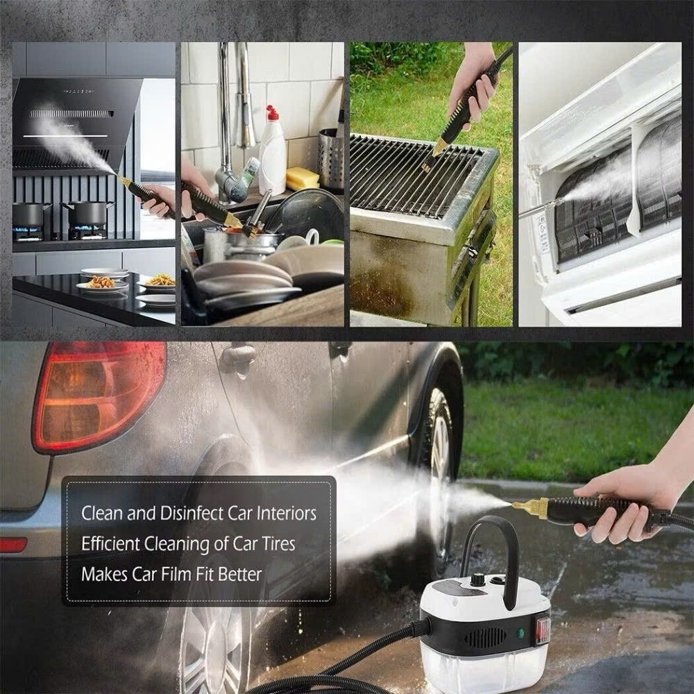 Máy vệ sinh hơi nước TAW loại xịn 2500W Siêu Sạch : Dọn dẹp nhà bếp, nội thất ô tô sạch bóng