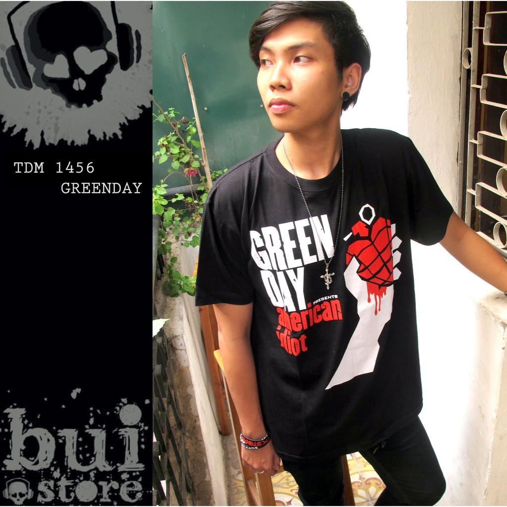 Áo Rock band tee phông / thun Green Day TDM 1456