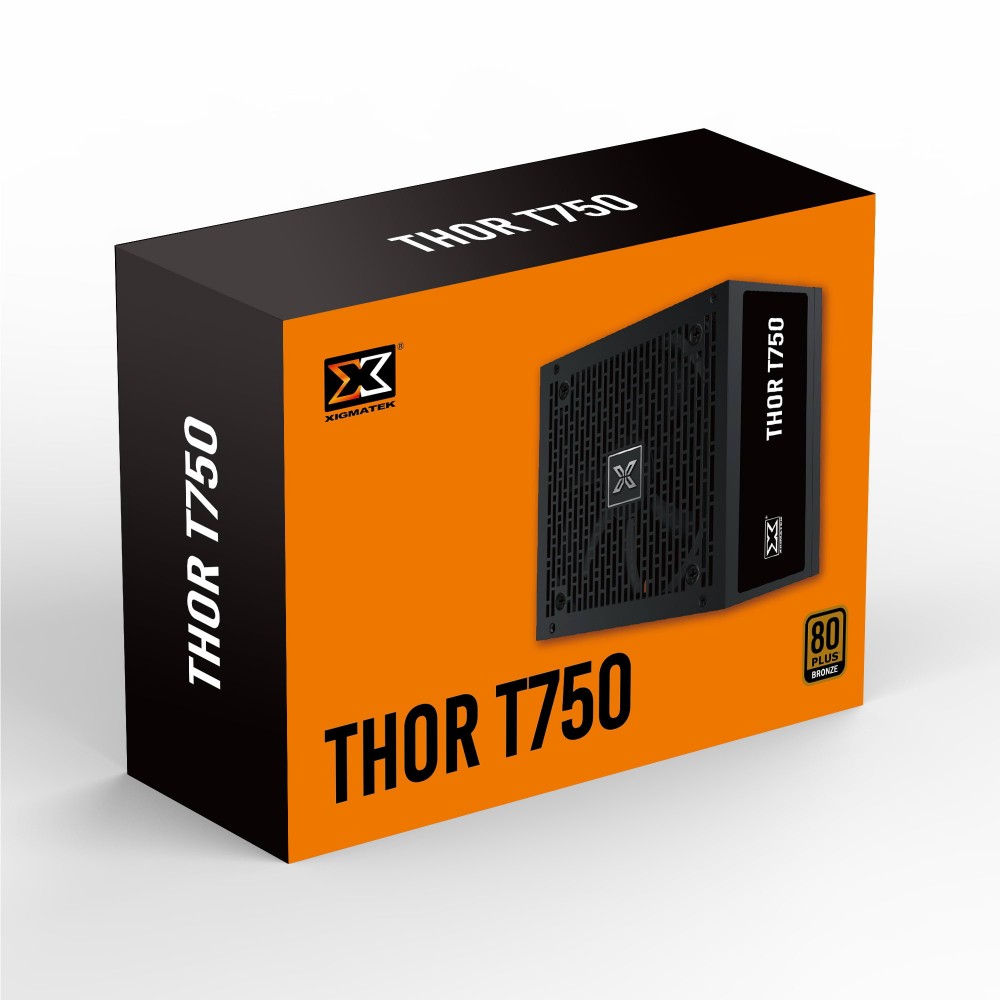 XIGMATEK THOR T750 750W (EN49585) - 80PLUS BRONZE - Hàng Chính Hãng