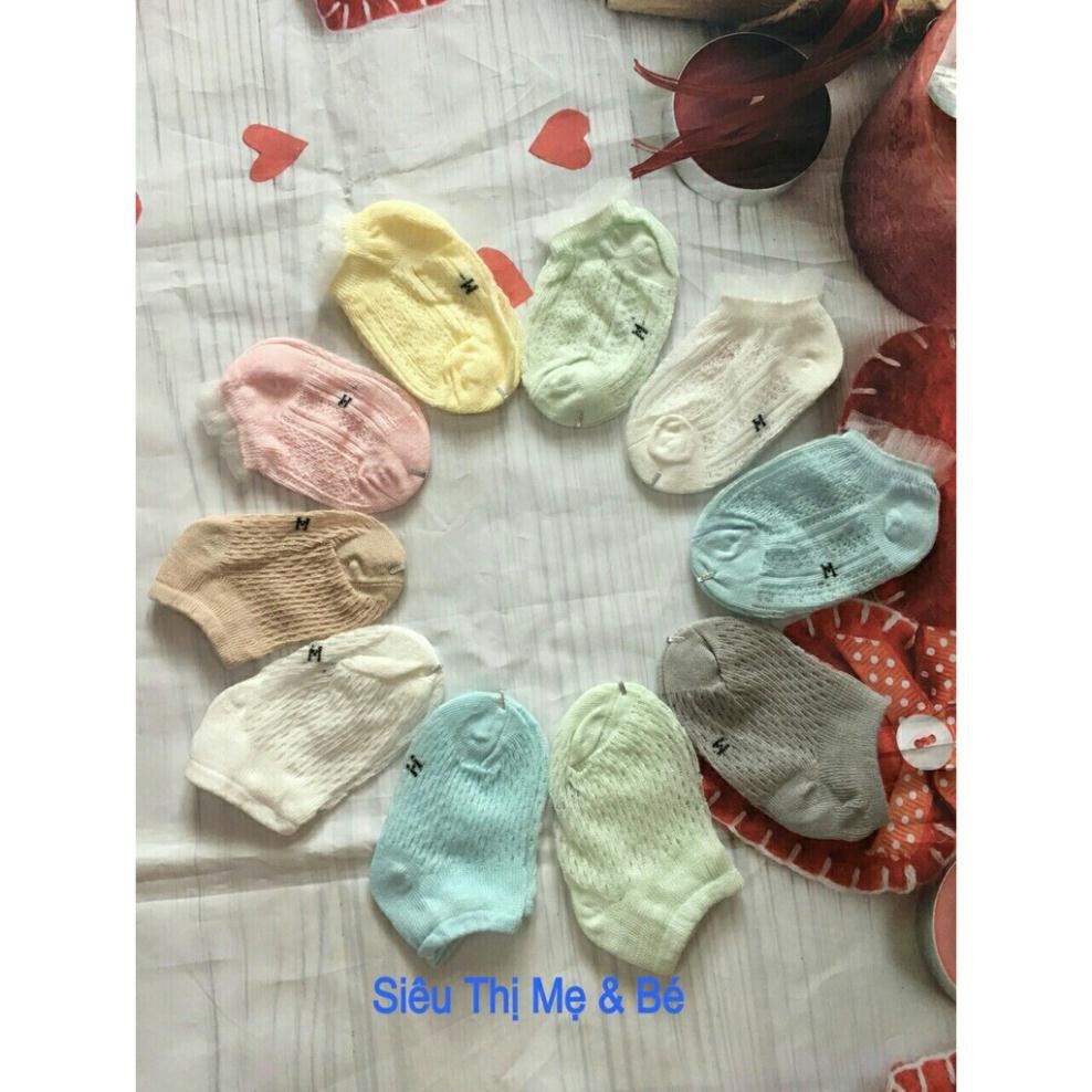Tất lưới bé trai bé gái 3 tháng - 4 tuổi